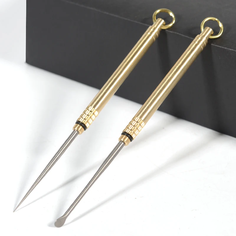 Titanium Toothpick Ear spoon Self Defense Weapon survival Tool Keychain EDC Picnic Gadget for man woman outdoor Camp equipment
Titanium Toothpick Ear spoon Self Defense Weapon survival Tool Keychain EDC Picnic Gadget for man woman outdoor Camp equipment