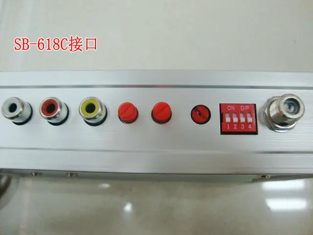 RF converter AV to RF Support Multi-Standard PAL / NTSC / CECAM 220v 50hz CCTV
RF converter AV to RF Support Multi-Standard PAL / NTSC / CECAM 220v 50hz CCTV