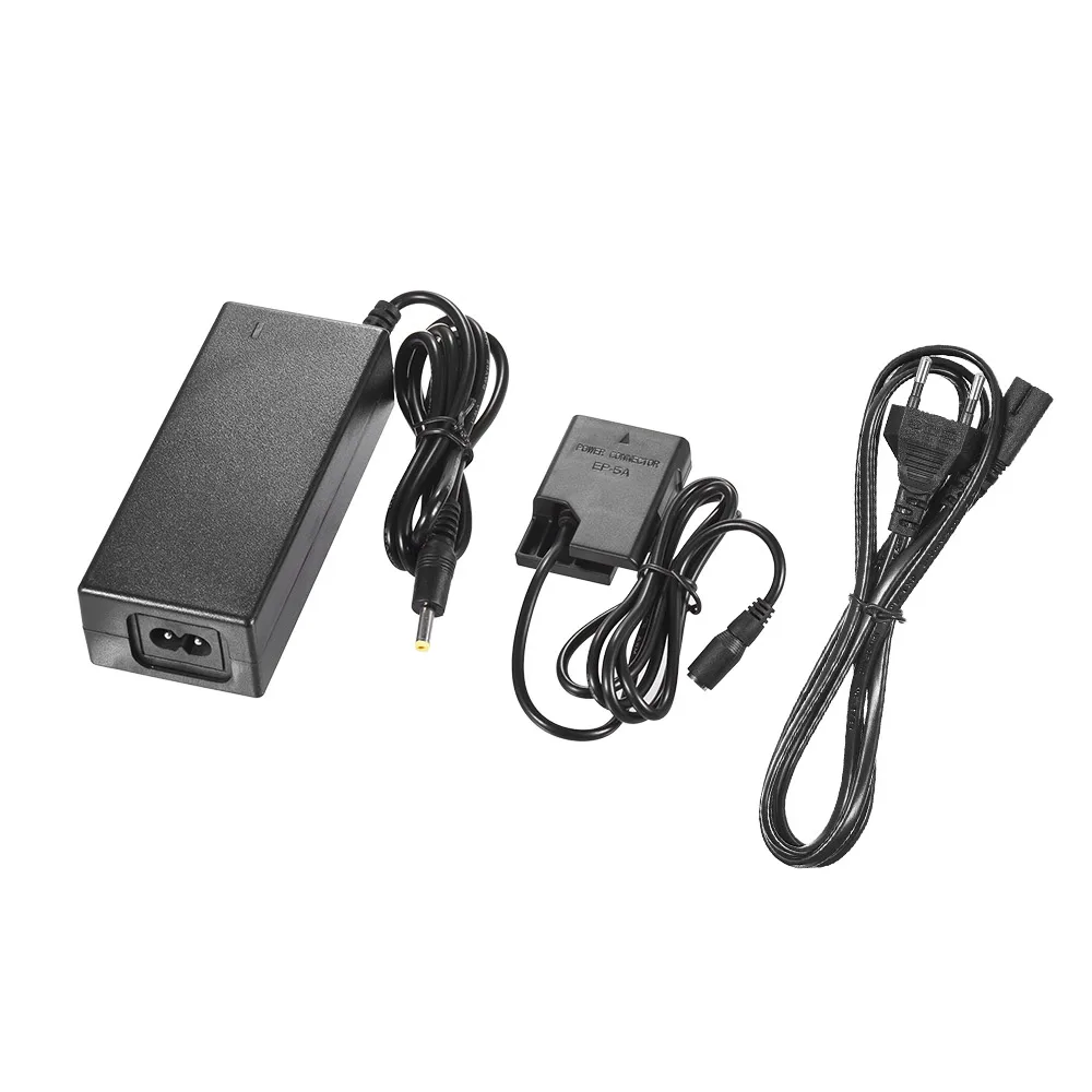 Andoer EH-5A plus EP-5A AC Power Adapter DC Coupler Camera Charger Replace for EN-EL14 for Nikon D5100 D5200 D5300 D5500
Andoer EH-5A plus EP-5A AC Power Adapter DC Coupler Camera Charger Replace for EN-EL14 for Nikon D5100 D5200 D5300 D5500