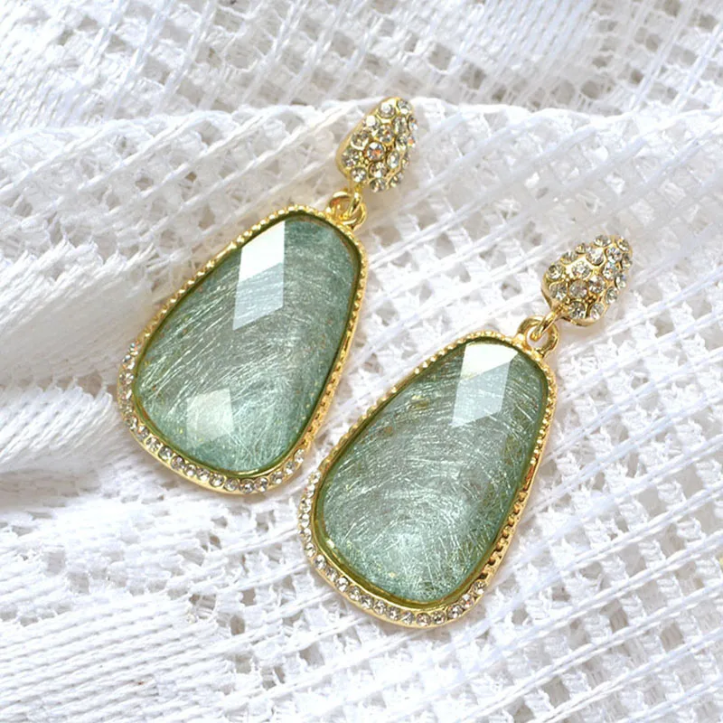 Rhinestone Earrings 4