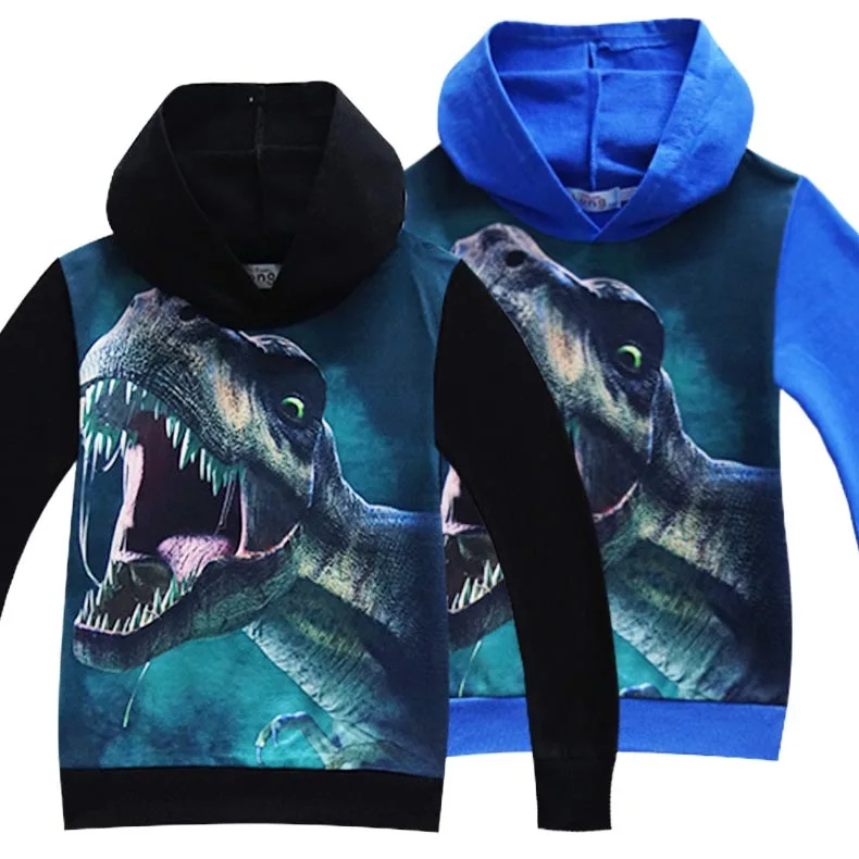 

Cartoon clothes jurassic world dinosaurs hoodies boys t shirt kids clothing dinosaurio tops clothes camisetas poleras infantiles