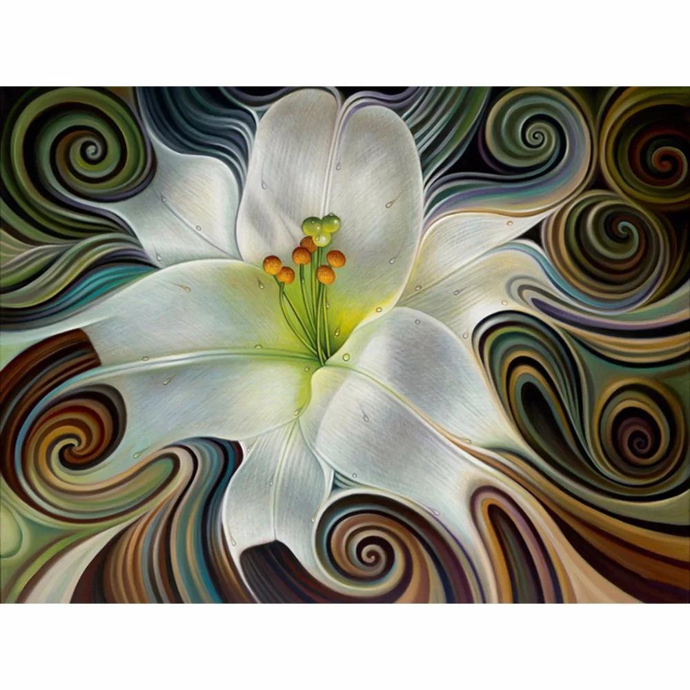 2018 DIY 5D Diamond Painting Mosaic Cartoon WHITE FLOWER Scenery Handmade Diamond Cross stitch Set Diamond Embroidery for gift
2018 DIY 5D Diamond Painting Mosaic Cartoon WHITE FLOWER Scenery Handmade Diamond Cross stitch Set Diamond Embroidery for gift