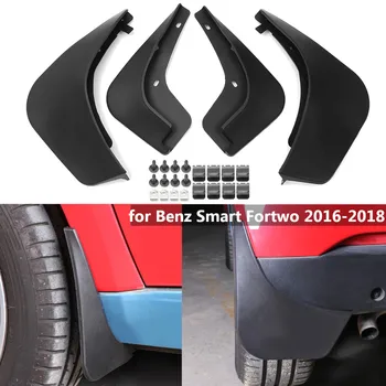 Car Mud Flaps Mudflaps Splash Guards Mud Flap Mudguards for Fender For Benz Smart 451 453 Fortwo Forfour 2016 2017 2018 
Car Mud Flaps Mudflaps Splash Guards Mud Flap Mudguards for Fender For Benz Smart 451 453 Fortwo Forfour 2016 2017 2018
