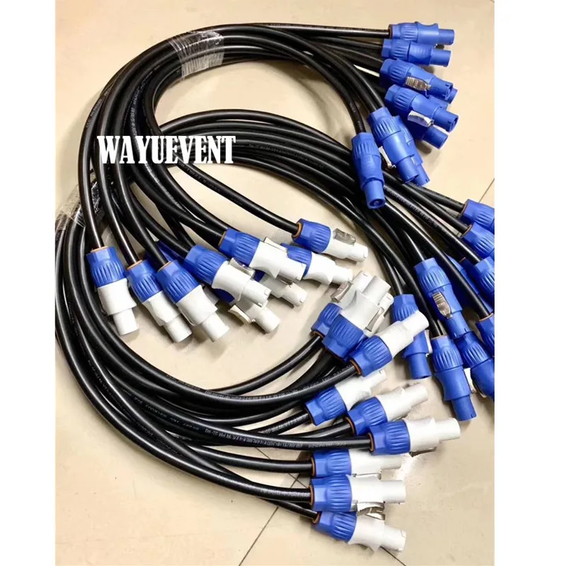 1.5M 2M Aviation IP65 Waterproof Powercon Plug Cable LED Large Screen Powercon Cord with High-power Flame-retardant Speakon
1.5M 2M Aviation IP65 Waterproof Powercon Plug Cable LED Large Screen Powercon Cord with High-power Flame-retardant Speakon