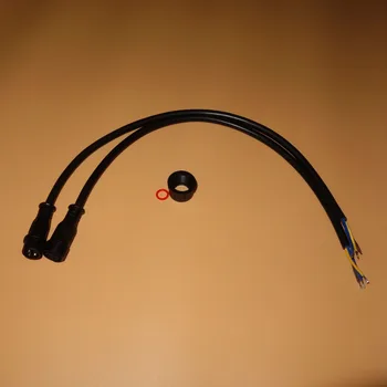 (10pairs/lot) 3 Core BLACK Waterproof Pigtail LED Connector,50cm long each; male and female per pair;connector diameter:13.5mm
(10pairs/lot) 3 Core BLACK Waterproof Pigtail LED Connector,50cm long each; male and female per pair;connector diameter:13.5mm