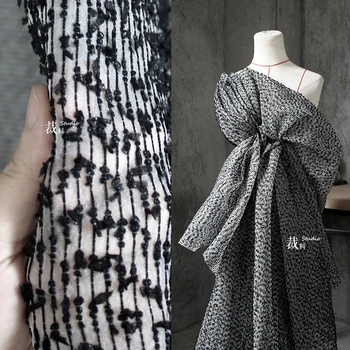 stripe jacquard clothesing black white designer fabric for patchwork bazin riche getzner tissus telas por metros
stripe jacquard clothesing black white designer fabric for patchwork bazin riche getzner tissus telas por metros