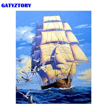 GATYZTORY Frame Sailing Boat DIY Painting By Numbers Acrylic Paint By Numbers Modern Wall Art Picutre Handpainted Oil Painting
GATYZTORY Frame Sailing Boat DIY Painting By Numbers Acrylic Paint By Numbers Modern Wall Art Picutre Handpainted Oil Painting