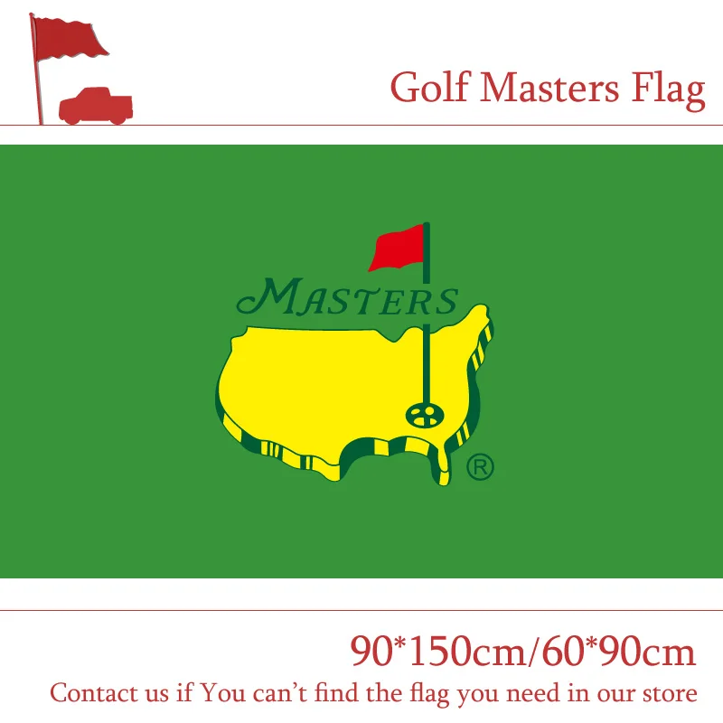 Image Golf Masters Flag 3ftx5ft Banner Polyester Flag 90*150cm 60*90cm