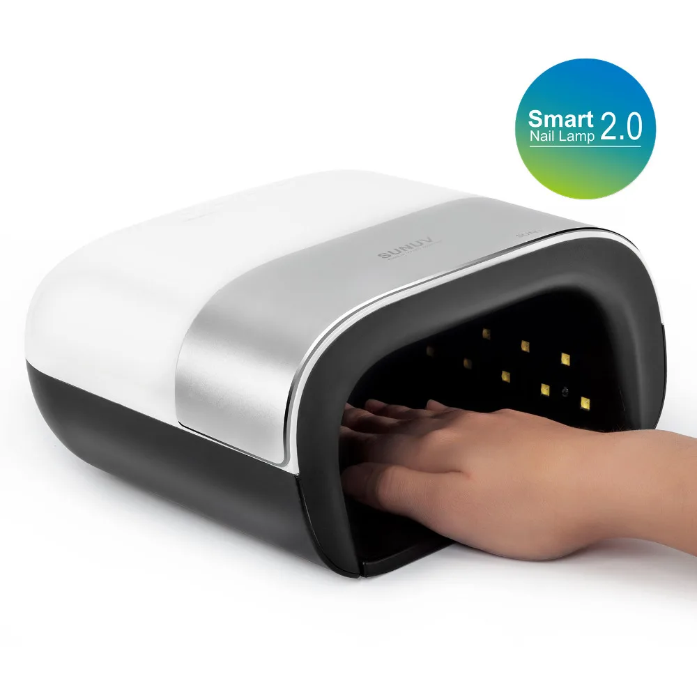 SUN3 2.0 Smart 48W UV LED Lamp with Timer Memory Invisible Digital Timer Display Nail Drying Machine
SUN3 2.0 Smart 48W UV LED Lamp with Timer Memory Invisible Digital Timer Display Nail Drying Machine