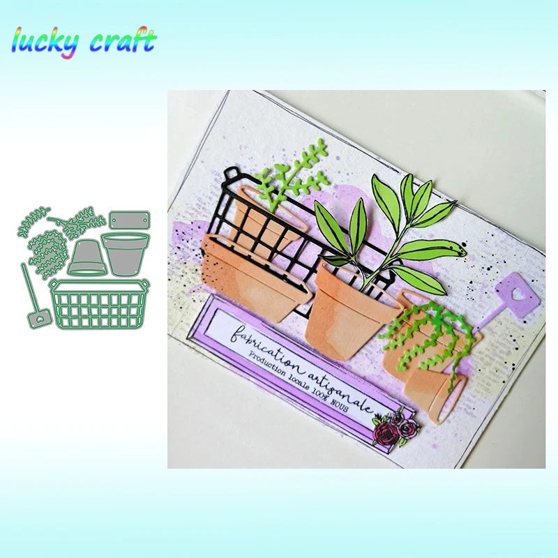 Flowers pot Metal Cutting Dies for DIY Scrapbooking Embossing Paper Card Album Decoration Crafts Dies Cut 2019
Flowers pot Metal Cutting Dies for DIY Scrapbooking Embossing Paper Card Album Decoration Crafts Dies Cut 2019