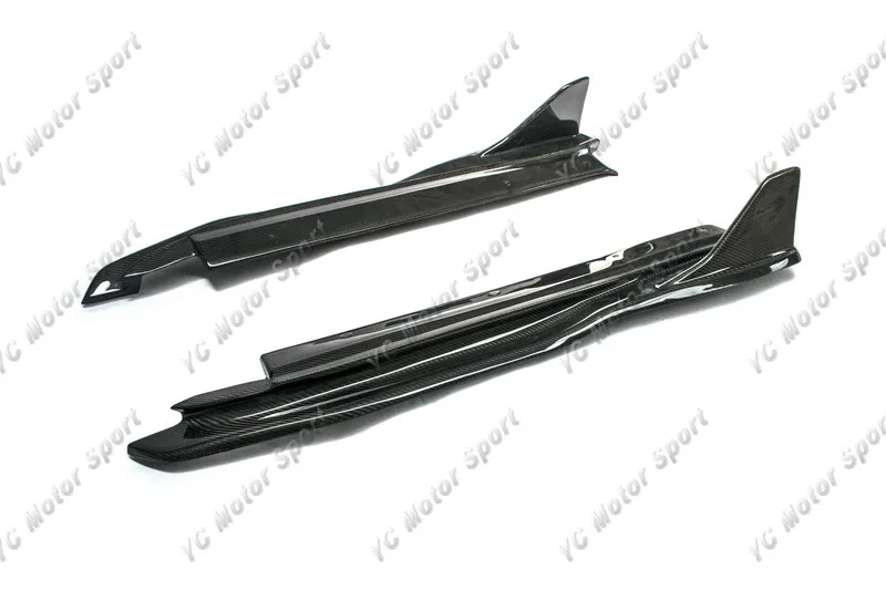 2017-2018 Porsche Cayman Boxster 718 Arma Style Side Skirt Underboard Extension CF (10)