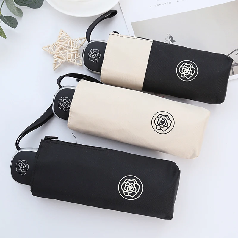Small Camellia Women Umbrella Anti-UV Sun Female Ultra Light Mini Sunshade Rain Umbrella Girls Pocket 5 Fold Male Travel Parasol
Small Camellia Women Umbrella Anti-UV Sun Female Ultra Light Mini Sunshade Rain Umbrella Girls Pocket 5 Fold Male Travel Parasol