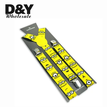 Women Men'S Shirt Suspenders For Trousers Minions Eyes Yellow Cartoon Pants Holder Braces Wedding Suspender Belt Strap 2020 New
Women Men'S Shirt Suspenders For Trousers Minions Eyes Yellow Cartoon Pants Holder Braces Wedding Suspender Belt Strap 2020 New
