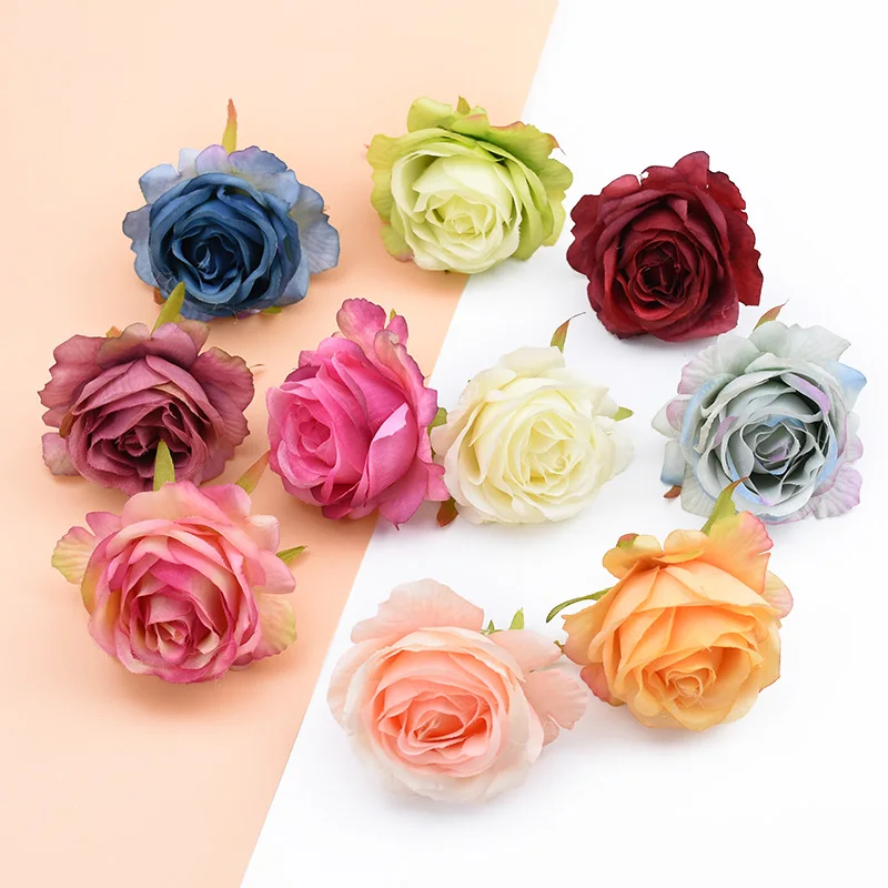6cm Silk roses flower wall scrapbooking artificial plants decorative flowers wreaths diy gifts box home wedding decor needlework
6cm Silk roses flower wall scrapbooking artificial plants decorative flowers wreaths diy gifts box home wedding decor needlework