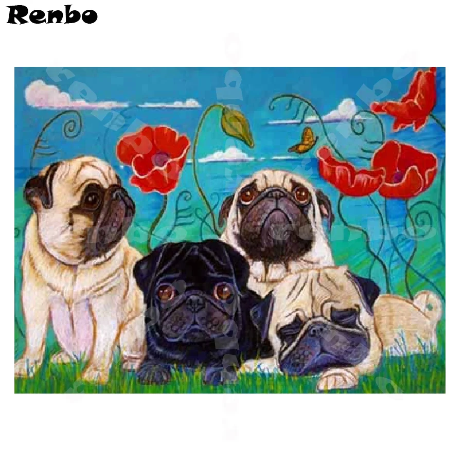 3D Diamond Embroidery Animals Full Square Drill Decoration Home Mosaic Painting animal pug 5D DIY Diamond Painting Dog A737
3D Diamond Embroidery Animals Full Square Drill Decoration Home Mosaic Painting animal pug 5D DIY Diamond Painting Dog A737