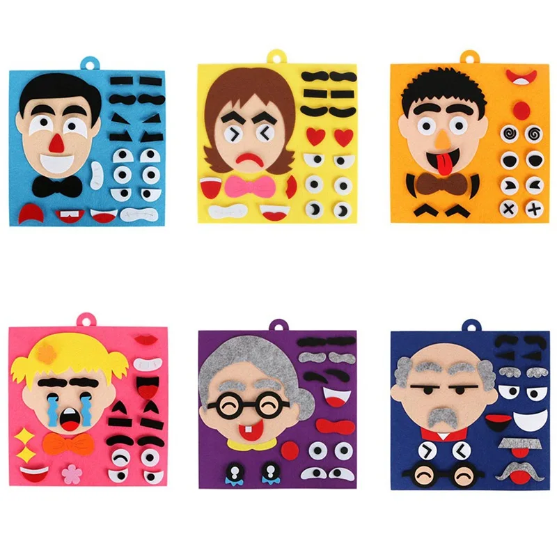 Super Emotion Change Puzzle Toys Expression Best Gift For Children Changable Face Puzzles For Children
Super Emotion Change Puzzle Toys Expression Best Gift For Children Changable Face Puzzles For Children