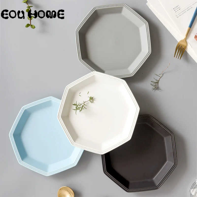 Ins Style Ceramic Dessert Plates Irregular Shape Western Steak Dish Dinner Plate Pasta Dish Household Scrub Geometric Plates
Ins Style Ceramic Dessert Plates Irregular Shape Western Steak Dish Dinner Plate Pasta Dish Household Scrub Geometric Plates