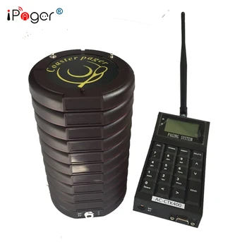 Restaurant Call Coaster Pagers Guest Waiting Pager Wireless Paging System 1 keypad with 10 pagers
Restaurant Call Coaster Pagers Guest Waiting Pager Wireless Paging System 1 keypad with 10 pagers
