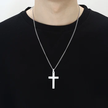 Men's pendant The chain onThe neck Cross chain Necklace Multilayer necklace Jesus Ms. Sweater chain on the neck Stainless steel
Men's pendant The chain onThe neck Cross chain Necklace Multilayer necklace Jesus Ms. Sweater chain on the neck Stainless steel