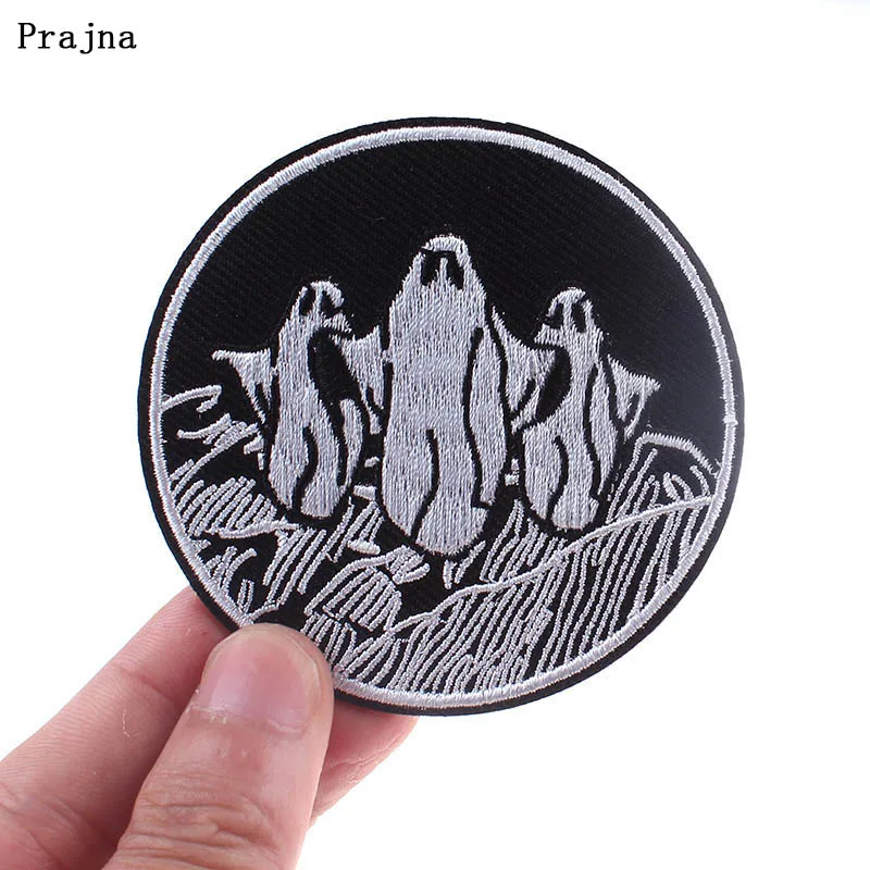 Prajna Punk Embroidery Patches for Clothing White Black Iron-on Patch to Clothes DIY Hippie Stickers Apparel Accessories Decor F
Prajna Punk Embroidery Patches for Clothing White Black Iron-on Patch to Clothes DIY Hippie Stickers Apparel Accessories Decor F