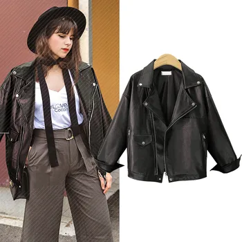 Hodisytian Winter Fashion Women Jacket Loose PU Leather Coat Street Biker Casaco Cardigans Outerwear Jaqueta Feminina Plus Size
Hodisytian Winter Fashion Women Jacket Loose PU Leather Coat Street Biker Casaco Cardigans Outerwear Jaqueta Feminina Plus Size