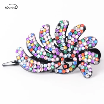 Women Lady Colorful Rhinestone Crystal Hairpin Hairclip Top Side Duckbill Clip Plastic Barrette Headwear Accessories
Women Lady Colorful Rhinestone Crystal Hairpin Hairclip Top Side Duckbill Clip Plastic Barrette Headwear Accessories