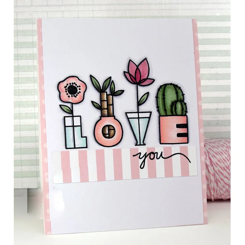 Spring Flower Cactus Pot Transparent Clear Silicone Stamp/Seal for DIY Scrapbooking/Photo Album Easter Decorative Card Making
Spring Flower Cactus Pot Transparent Clear Silicone Stamp/Seal for DIY Scrapbooking/Photo Album Easter Decorative Card Making
