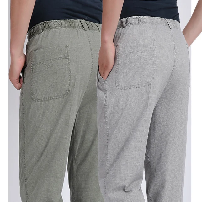 HOT 2019 Outdoor Summer plus-size flax long pants elderly high elastic waist deep sport jogging trousers old Men's elastic pants
HOT 2019 Outdoor Summer plus-size flax long pants elderly high elastic waist deep sport jogging trousers old Men's elastic pants