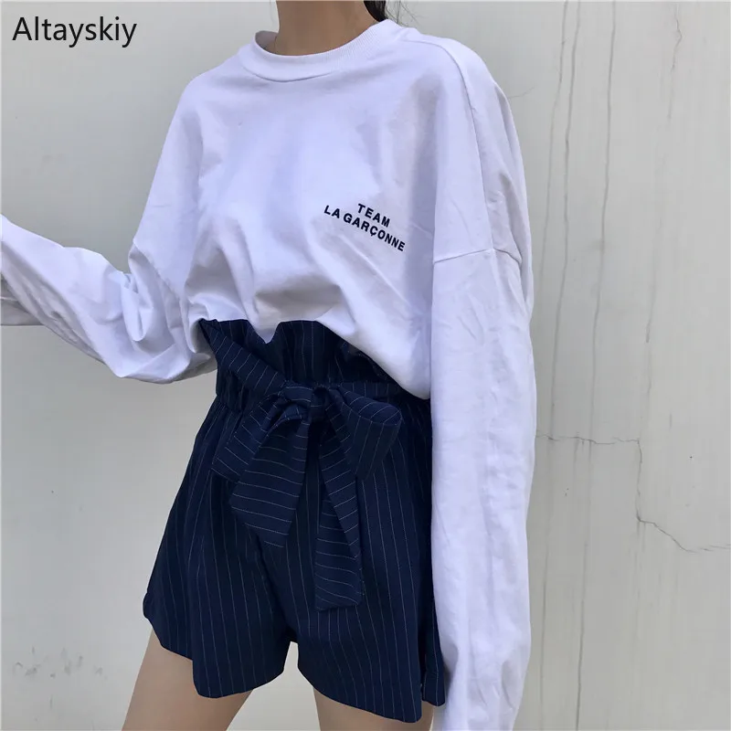 T-shirts women spring summer Korean style trendy loose ulzzang all-match long sleeve streetwear high quality womens clothing
T-shirts women spring summer Korean style trendy loose ulzzang all-match long sleeve streetwear high quality womens clothing