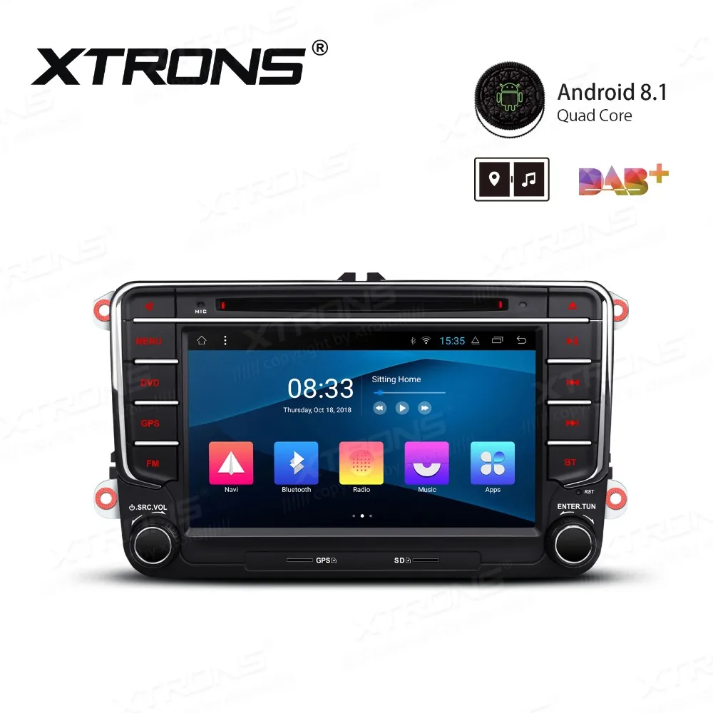 XTRONS 7" Android 8.1 Car DVD Player GPS for VW Volkswagen Amarok Beetle Bora Caddy 2011 2012 2013 2014 2015 for SEAT for SKODA
XTRONS 7" Android 8.1 Car DVD Player GPS for VW Volkswagen Amarok Beetle Bora Caddy 2011 2012 2013 2014 2015 for SEAT for SKODA