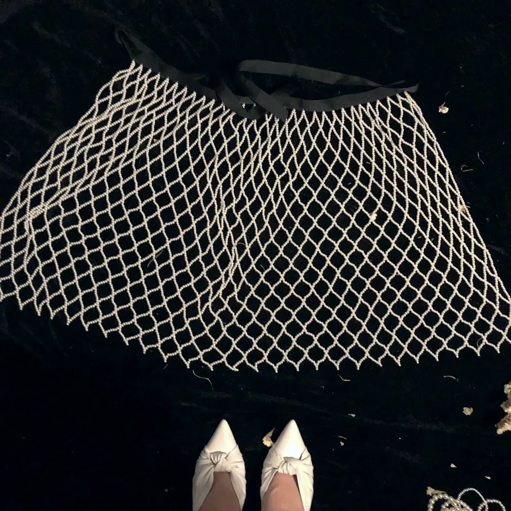 High Fashion Boutique Diamond Decorative Skirt Pure Handcrafted Beautiful Sexy Hollow-out White Pearl Skirt Women Shawl Apron
High Fashion Boutique Diamond Decorative Skirt Pure Handcrafted Beautiful Sexy Hollow-out White Pearl Skirt Women Shawl Apron