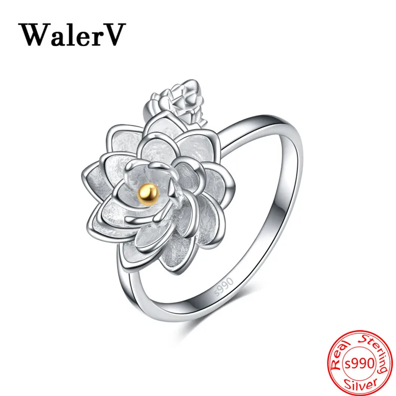 High Qualit 100% S990 Sterling Silver Fine Lotus Flower Finger Opening Ring for Women 925 Sterling Silver Engagement Jewelry
High Qualit 100% S990 Sterling Silver Fine Lotus Flower Finger Opening Ring for Women 925 Sterling Silver Engagement Jewelry