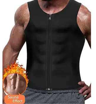 Mens Zipper Neoprene Shaper Waist Trainer Slimming Vest Weight Loss Sauna Corset Compression Sweat Shapewear Face Lift Belt
Mens Zipper Neoprene Shaper Waist Trainer Slimming Vest Weight Loss Sauna Corset Compression Sweat Shapewear Face Lift Belt