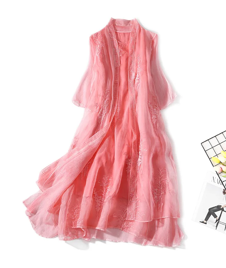 Natural Silk Dress Boho Long Maxi Dress for Women Vestidos Largos De Verano Women Designer Dresses 2019 Summer
Natural Silk Dress Boho Long Maxi Dress for Women Vestidos Largos De Verano Women Designer Dresses 2019 Summer