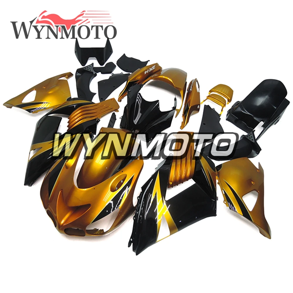 Full ABS Injection Plastics Fairings For Kawasaki ZX-14R ZX14R ZZ-R1400 2006 - 2011 Motorcycle Gold Black Fairing Kit Carenes
Full ABS Injection Plastics Fairings For Kawasaki ZX-14R ZX14R ZZ-R1400 2006 - 2011 Motorcycle Gold Black Fairing Kit Carenes