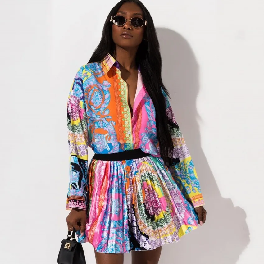 Africa Clothing Set For Women 2 Piece Sets African Print Elastic Bazin Baggy Skirts Rock Style Dashiki Sleeve Famous Suit Lady
Africa Clothing Set For Women 2 Piece Sets African Print Elastic Bazin Baggy Skirts Rock Style Dashiki Sleeve Famous Suit Lady