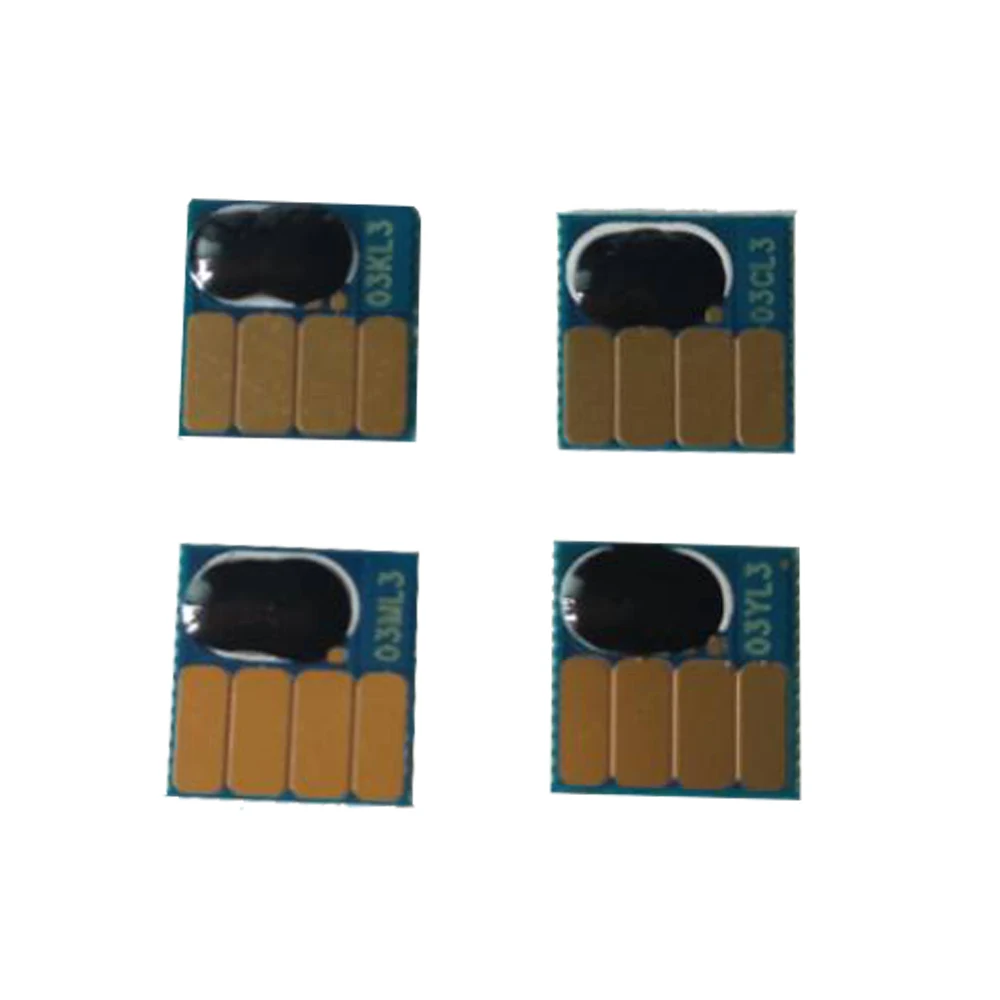 Compatible disposable chip for hp903 set Black cyan Magenta Yellow New upgrade ink cartridge
Compatible disposable chip for hp903 set Black cyan Magenta Yellow New upgrade ink cartridge