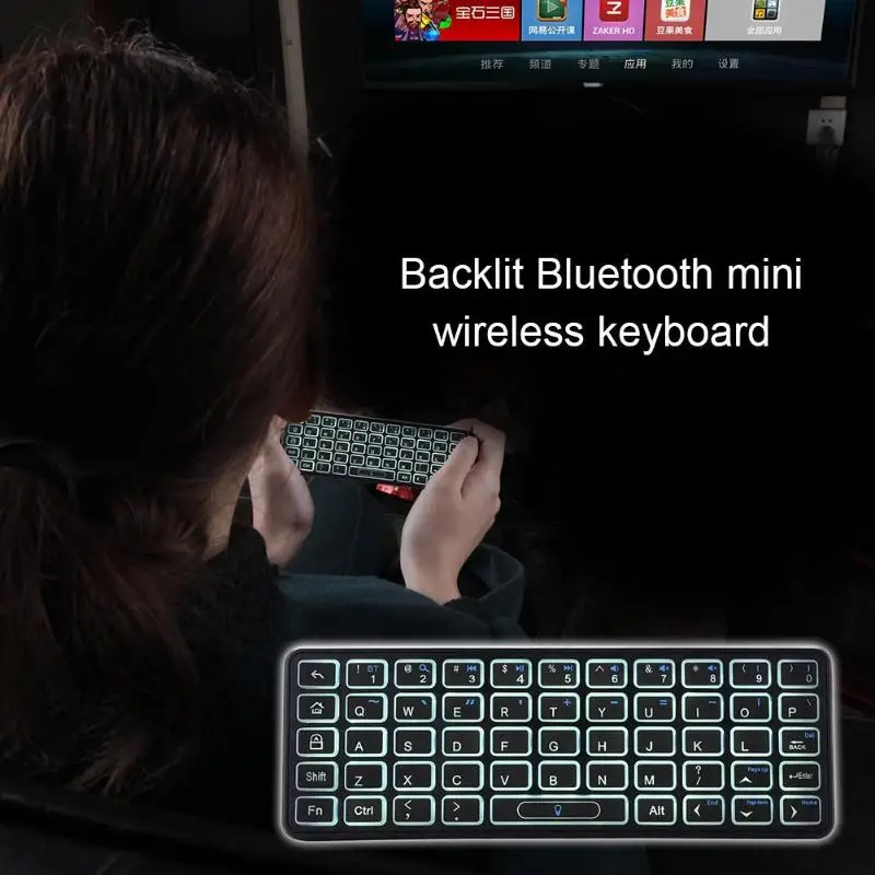 for Xiaomi Mi Box 4K iPazzPort 3.3V Bluetooth Wireless Keyboard Touchpad Double-sided Flying Squirrel Remote Control w/Backlight
for Xiaomi Mi Box 4K iPazzPort 3.3V Bluetooth Wireless Keyboard Touchpad Double-sided Flying Squirrel Remote Control w/Backlight