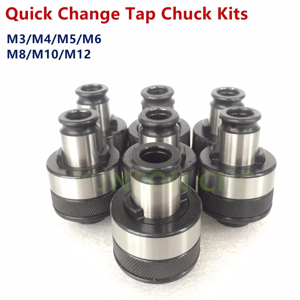 7pcs/lot quick change tap chucks set for universal pneumatic tapping machine includes M3,M4,M5,M6,M8,M10 and M12
7pcs/lot quick change tap chucks set for universal pneumatic tapping machine includes M3,M4,M5,M6,M8,M10 and M12
