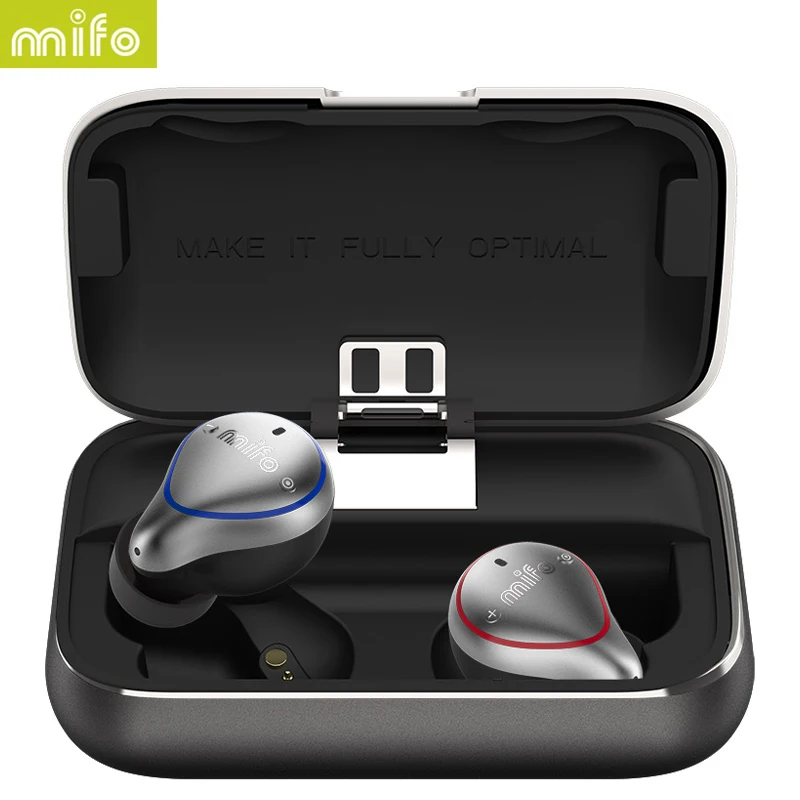 Mifo O5 Wireless Bluetooth 5.0 Earphone Headset Waterproof IPX7 Earplug Built-in Microphone Stereo Sound Bluetooth Earbuds
Mifo O5 Wireless Bluetooth 5.0 Earphone Headset Waterproof IPX7 Earplug Built-in Microphone Stereo Sound Bluetooth Earbuds