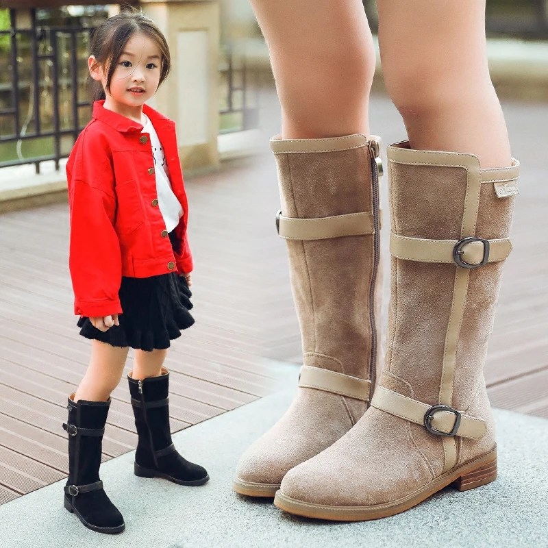 Gemlon Children's Girls Boots 2018 New Autumn Winter Mid-calf Flock Buckles Boots Winter Children's Boots Princess Kids Shoes
Gemlon Children's Girls Boots 2018 New Autumn Winter Mid-calf Flock Buckles Boots Winter Children's Boots Princess Kids Shoes