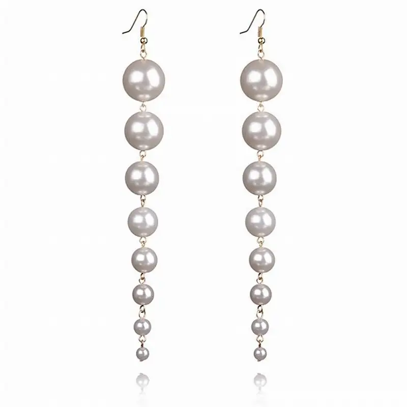 Ristar.J Statement Simulated Pearl Long Earrings for Women 2017 Fashion Jewelry Cute Gift Wholesale
Ristar.J Statement Simulated Pearl Long Earrings for Women 2017 Fashion Jewelry Cute Gift Wholesale