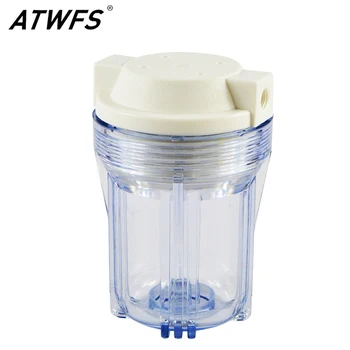 ATWFS 5-inch Thick Transparent Water Filter Bottle Prefilter Filters Accessories 1/2'' 1/4'' Mouth Filter Housing
ATWFS 5-inch Thick Transparent Water Filter Bottle Prefilter Filters Accessories 1/2'' 1/4'' Mouth Filter Housing
