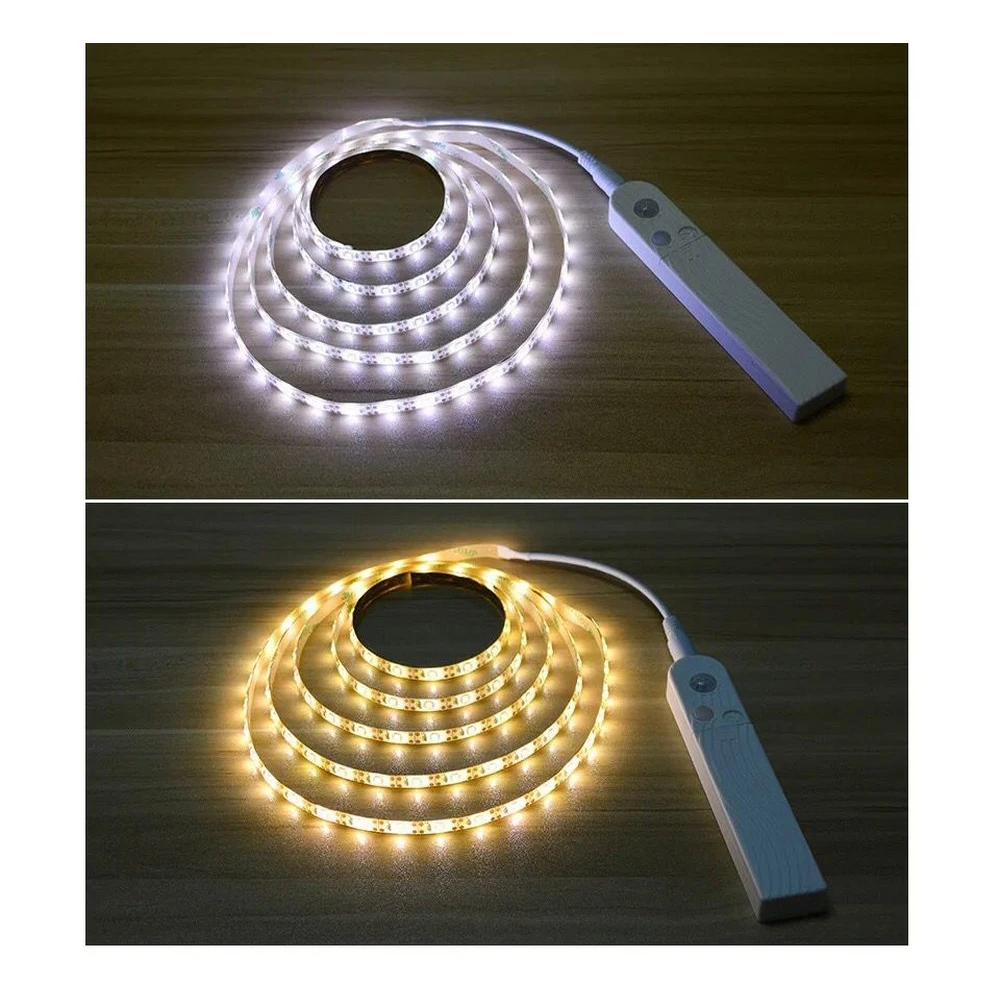 Intelligent 5V LED Strip Light Set induction with Motion Sensor Switch 1M 2M 3M SMD2835 LED Under Bed Light Romantic Night View
Intelligent 5V LED Strip Light Set induction with Motion Sensor Switch 1M 2M 3M SMD2835 LED Under Bed Light Romantic Night View
