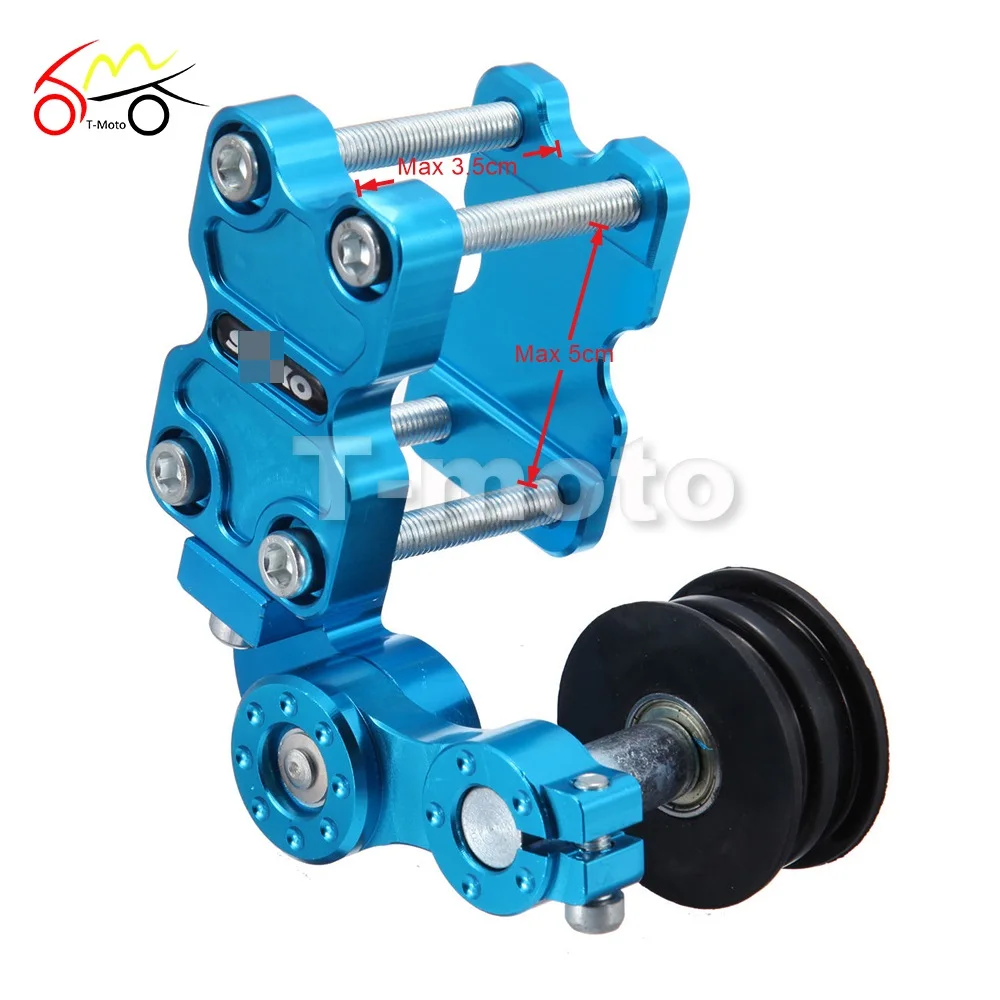 New Brand Aluminum Rubber Motorcycle Accessories Chain Tensioner Optional Motorbike ATV
New Brand Aluminum Rubber Motorcycle Accessories Chain Tensioner Optional Motorbike ATV