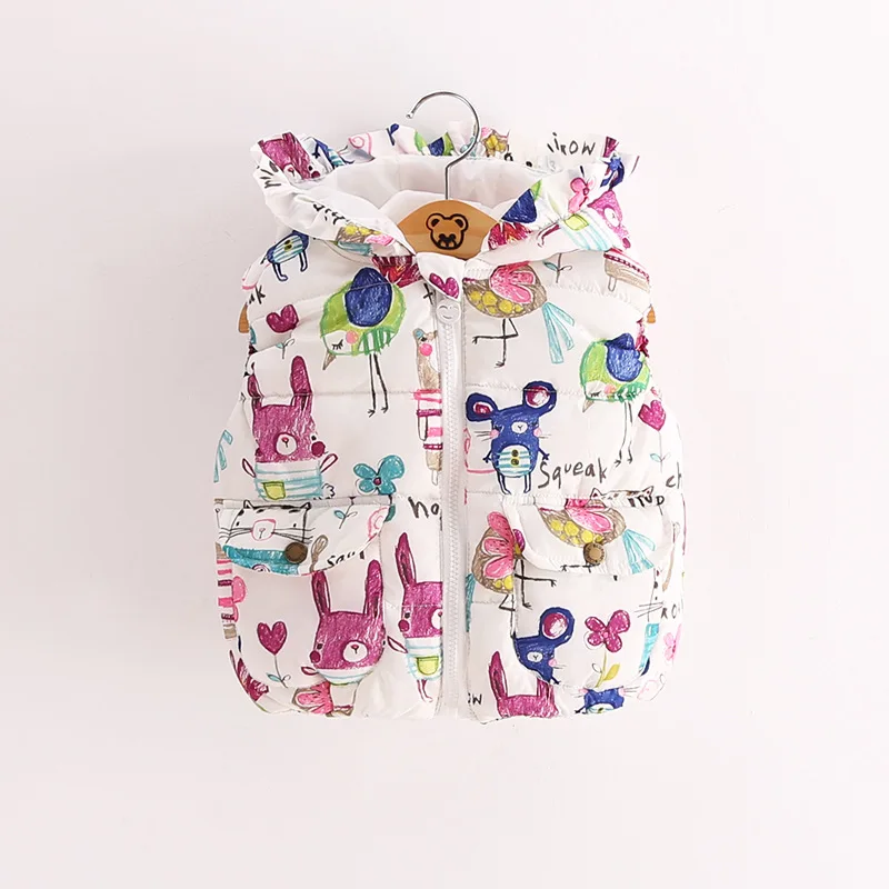 2016 Winter Girls Vest Thick Cotton Floral Vest For Girls Baby Girls Waistcoat For Kids Outerwear Children ClothingHW0015
2016 Winter Girls Vest Thick Cotton Floral Vest For Girls Baby Girls Waistcoat For Kids Outerwear Children ClothingHW0015