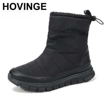 HOVINGE Women Winter Shoes Brand Women Shoes Women Winter Boots Mid Calf Boots Plush And Wool High Quality
HOVINGE Women Winter Shoes Brand Women Shoes Women Winter Boots Mid Calf Boots Plush And Wool High Quality