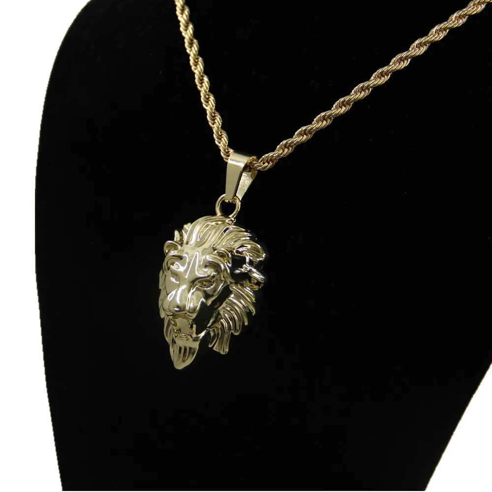 Vintage Lion Head KINGS Men Necklaces Jewelry Chain Necklaces & Pendant collane LANDING Masculine For Man Sweater gargantilha
Vintage Lion Head KINGS Men Necklaces Jewelry Chain Necklaces & Pendant collane LANDING Masculine For Man Sweater gargantilha
