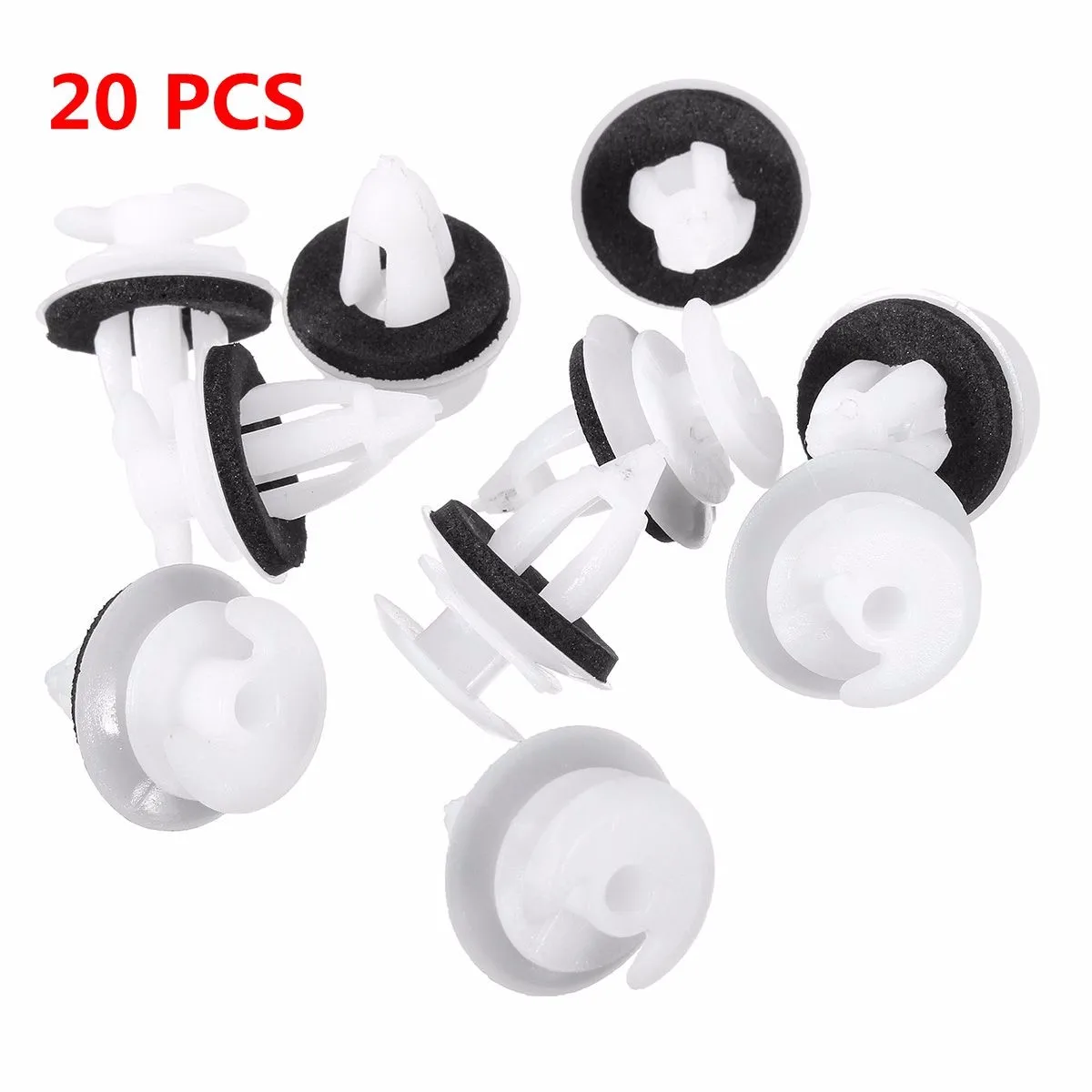 Image New 20Pcs Universal Useful Plastic Car Auto Interior Door Trim Clips Card Door Panel Clips For BMW BE36 E38 E39 E46 X5 M3 M5 Z3