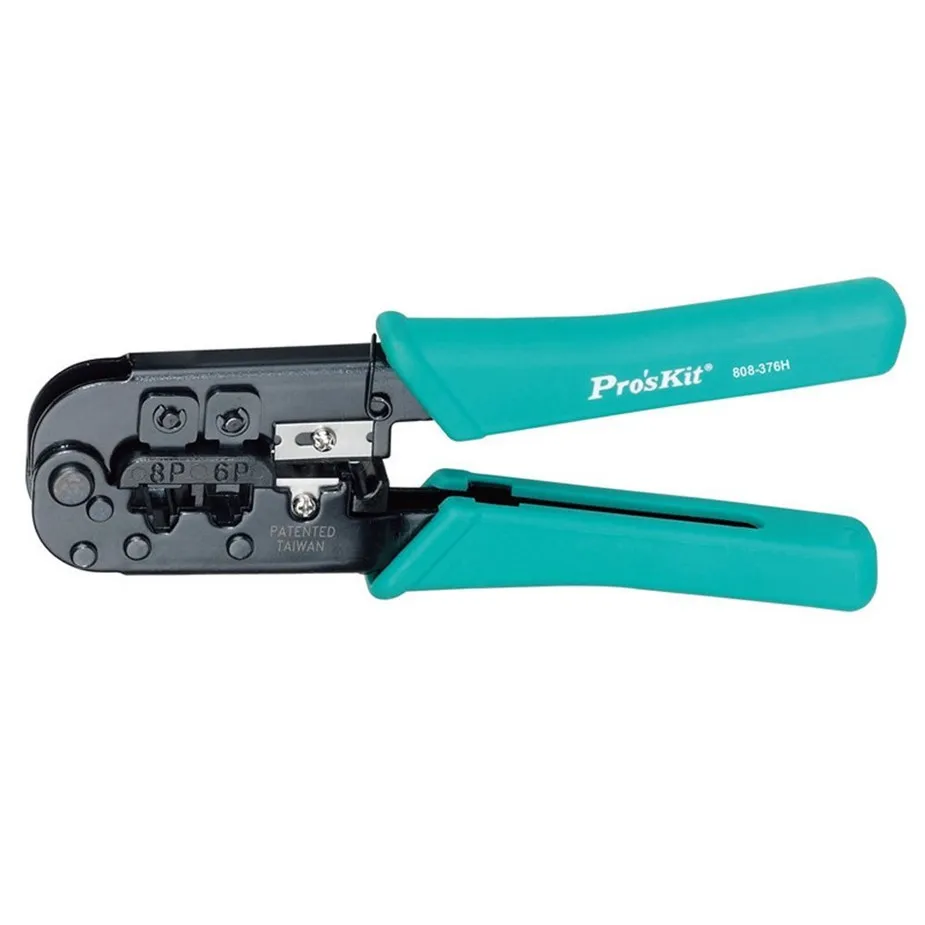 Free Shipping ProsKit 808-376 H Modular Network Crimping Tool Forceps Tongs for Hair Extension Hand Tools Electrical Cable Elect
Free Shipping ProsKit 808-376 H Modular Network Crimping Tool Forceps Tongs for Hair Extension Hand Tools Electrical Cable Elect